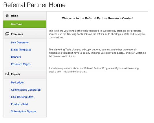 Referral Partner Center Referral Partner Center